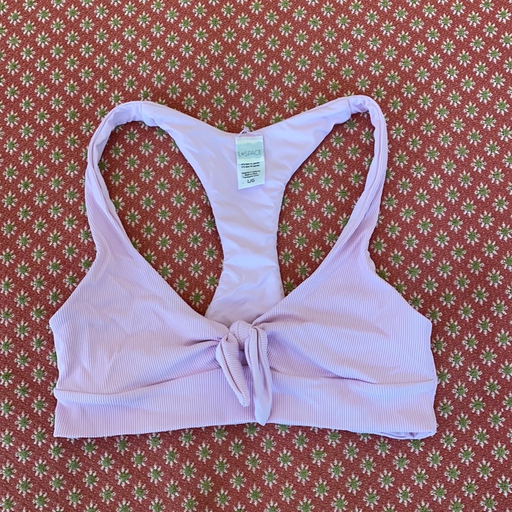 L space swimsuit top